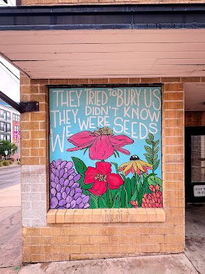 They tried to bury us. They didn't know we were seeds.