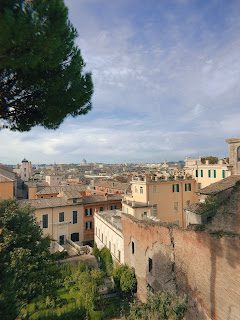 View of Rome from the garden of Palazzo Colonna